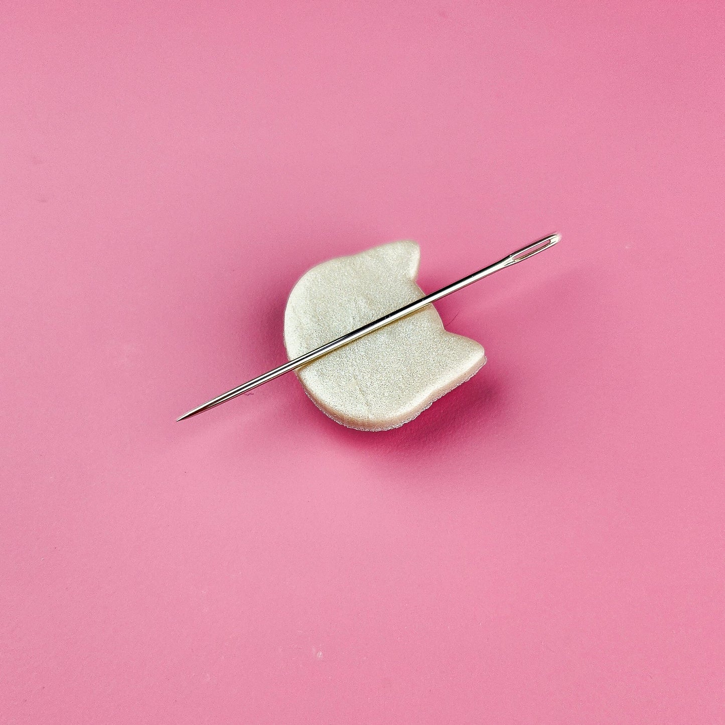 Floral Cat Embroidery Kit