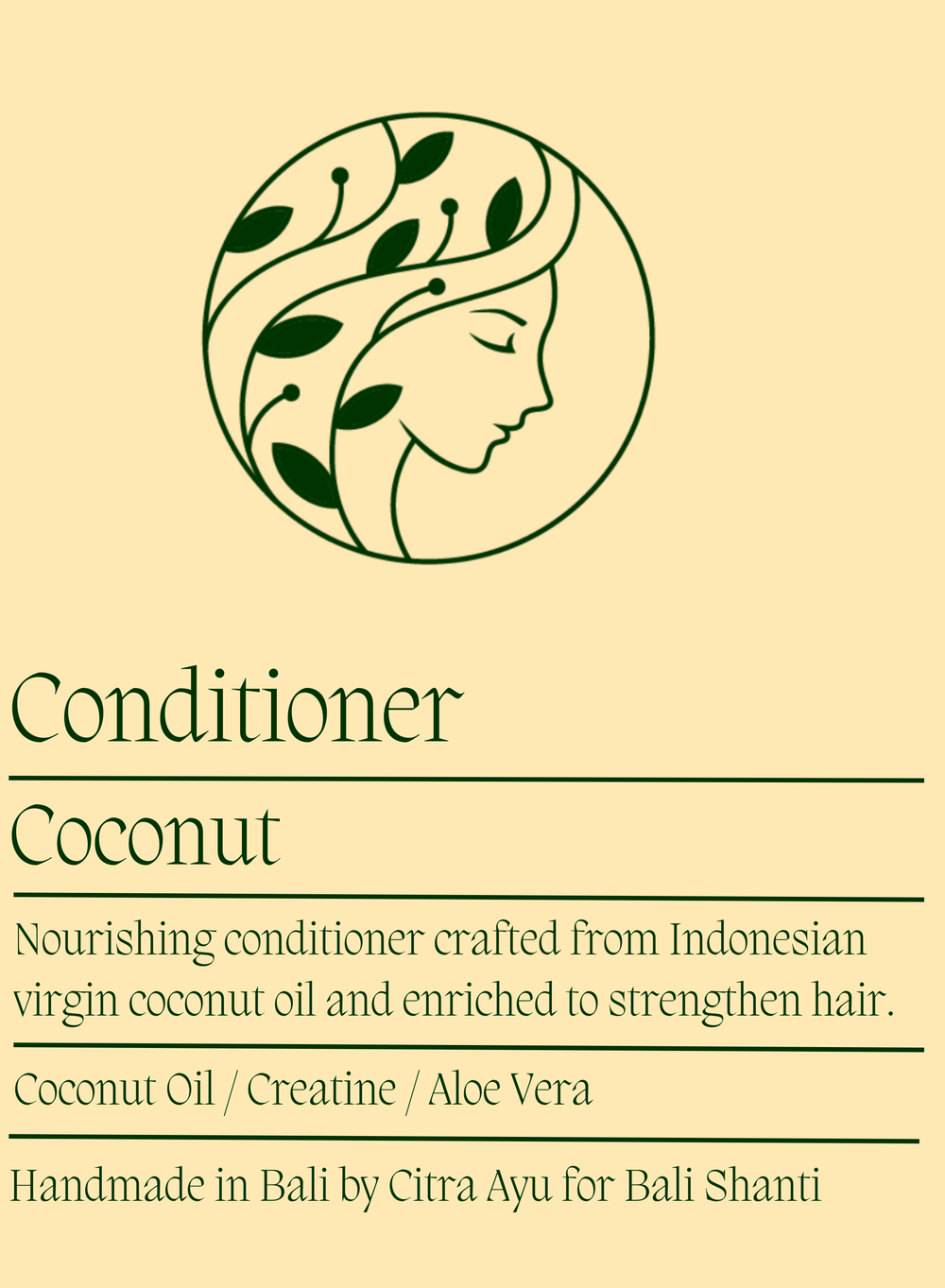 Balinese Coconut Conditioner