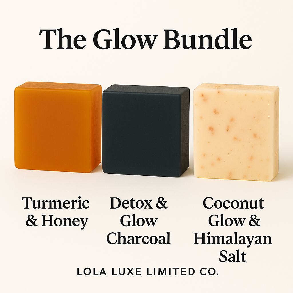 The Glow Bundle – Handmade Soap Set
