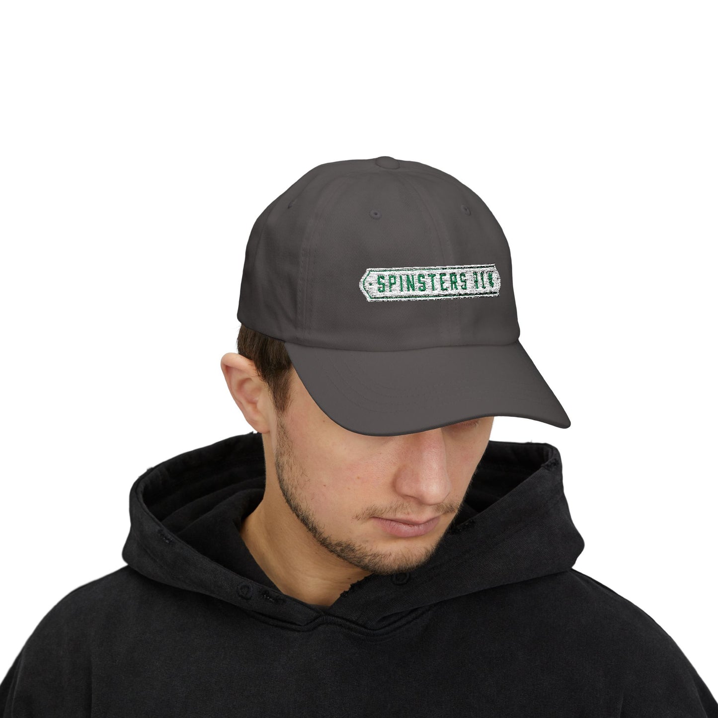 Spinsters Row Charcoal Classic Cap