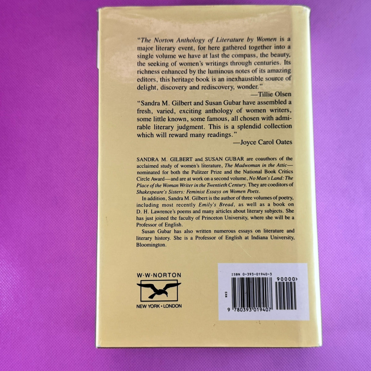 Norton Anthology of Women's Literature