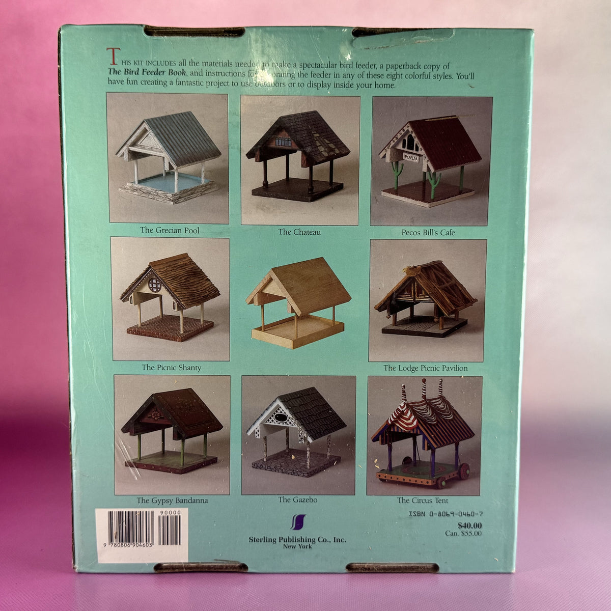 Bird House Feeder and Book
