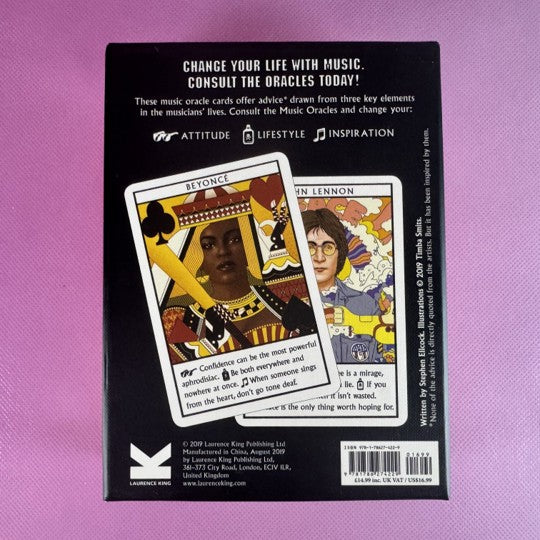 Music Icons Divination Cards