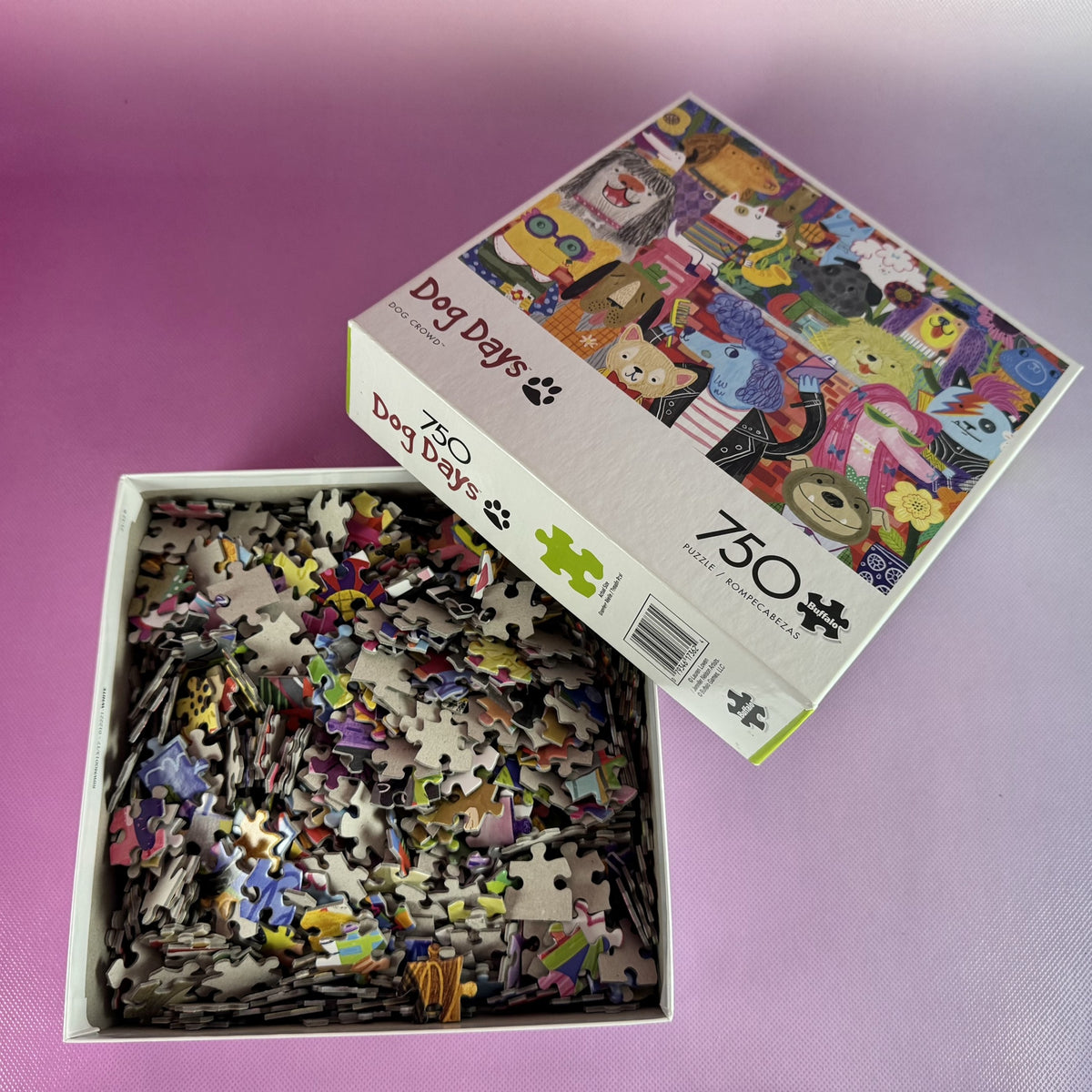 Dog Days 750 Piece Jigsaw Puzzle