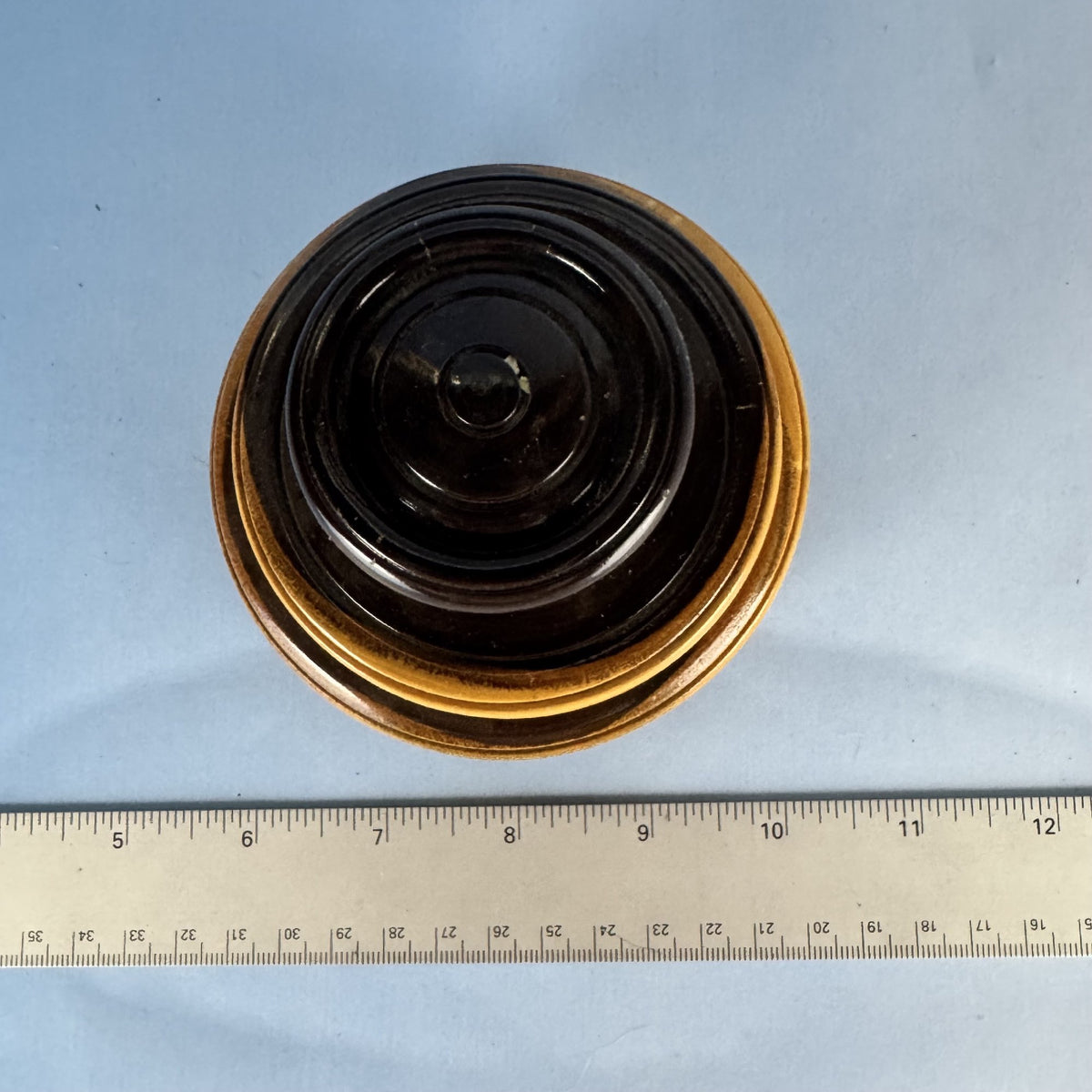 Hand-turned Wooden Lidded Box