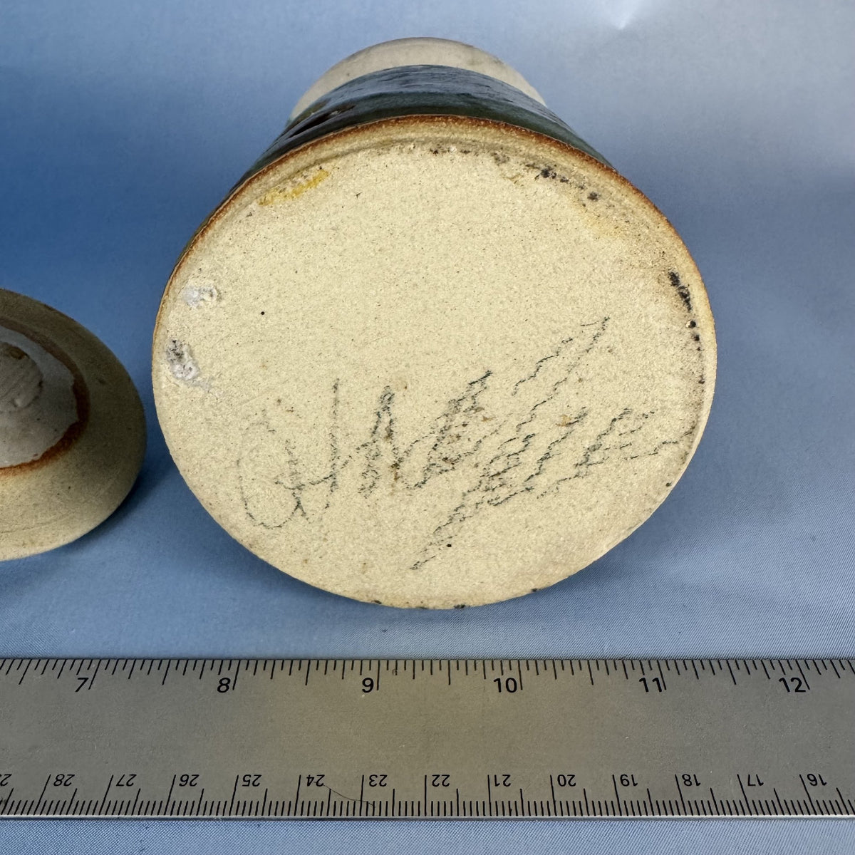 Ceramic Lidded and Vented Garlic Keeper