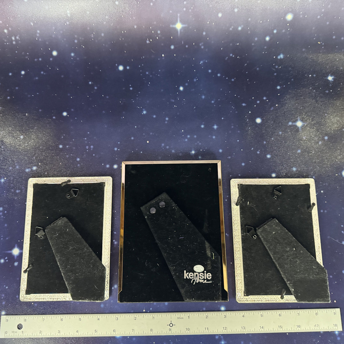 Trio Hollywood Glamor Glitter Frames