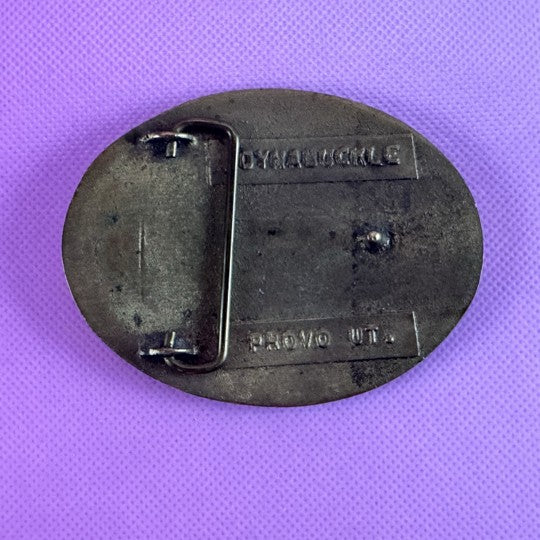Vintage Rockmount Brass Belt Buckle
