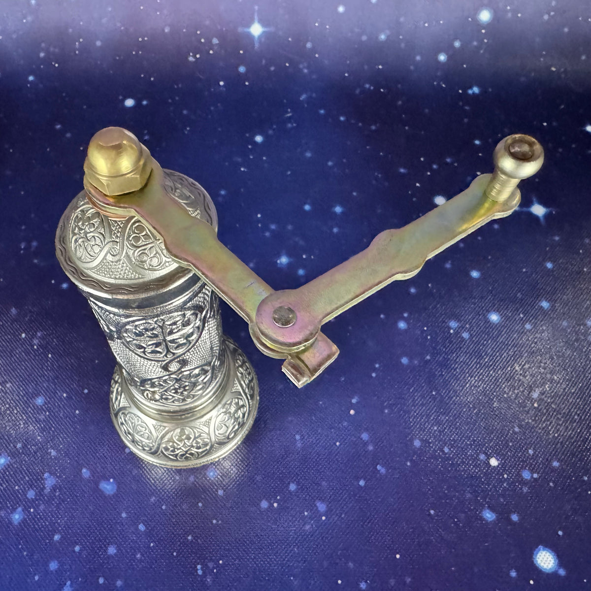 Engraved Metal Pepper Grinder
