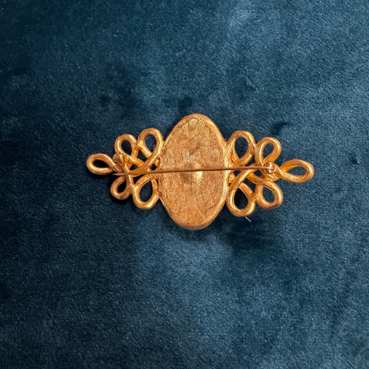 Gold-filled Pearl Brooch Pin