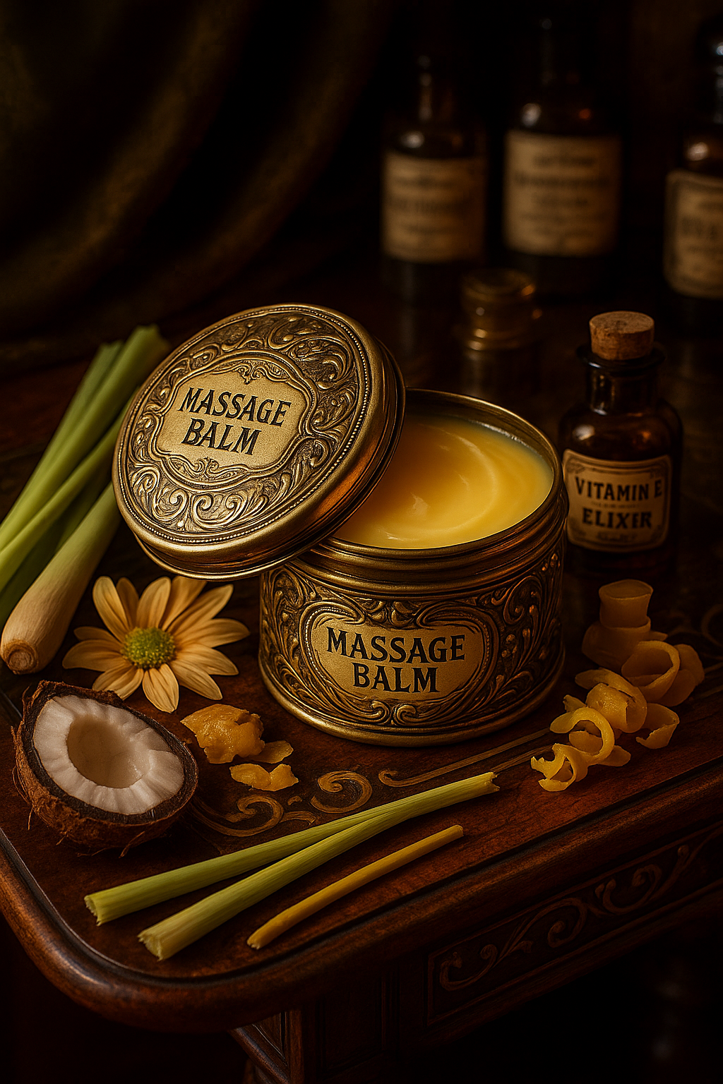Balinese Lemongrass Massage Balm