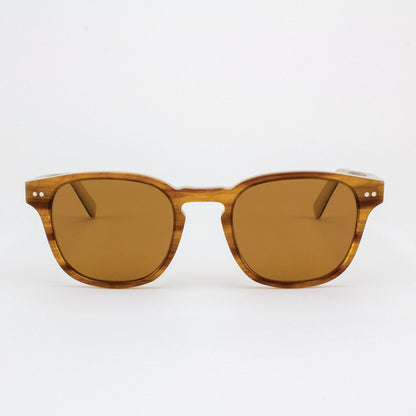 Wayfarer Style Handcrafted Acetate & Wood Sunglasses