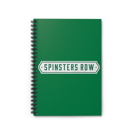 Spinsters Row Spiral Notebook