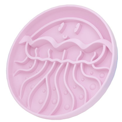 Slow Feeder for Dogs and Cats - Jellyfish-Shaped Silicone