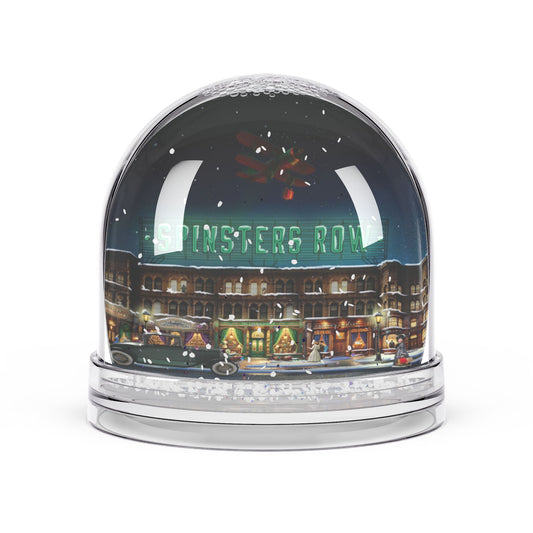Spinsters Row Holiday Snow Globe
