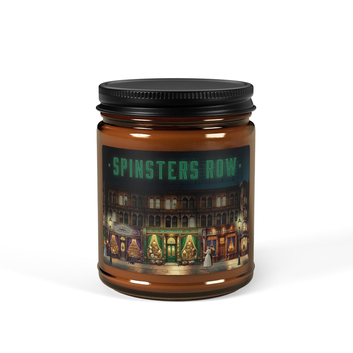 Hand-Poured Spinsters Row Street View Candle