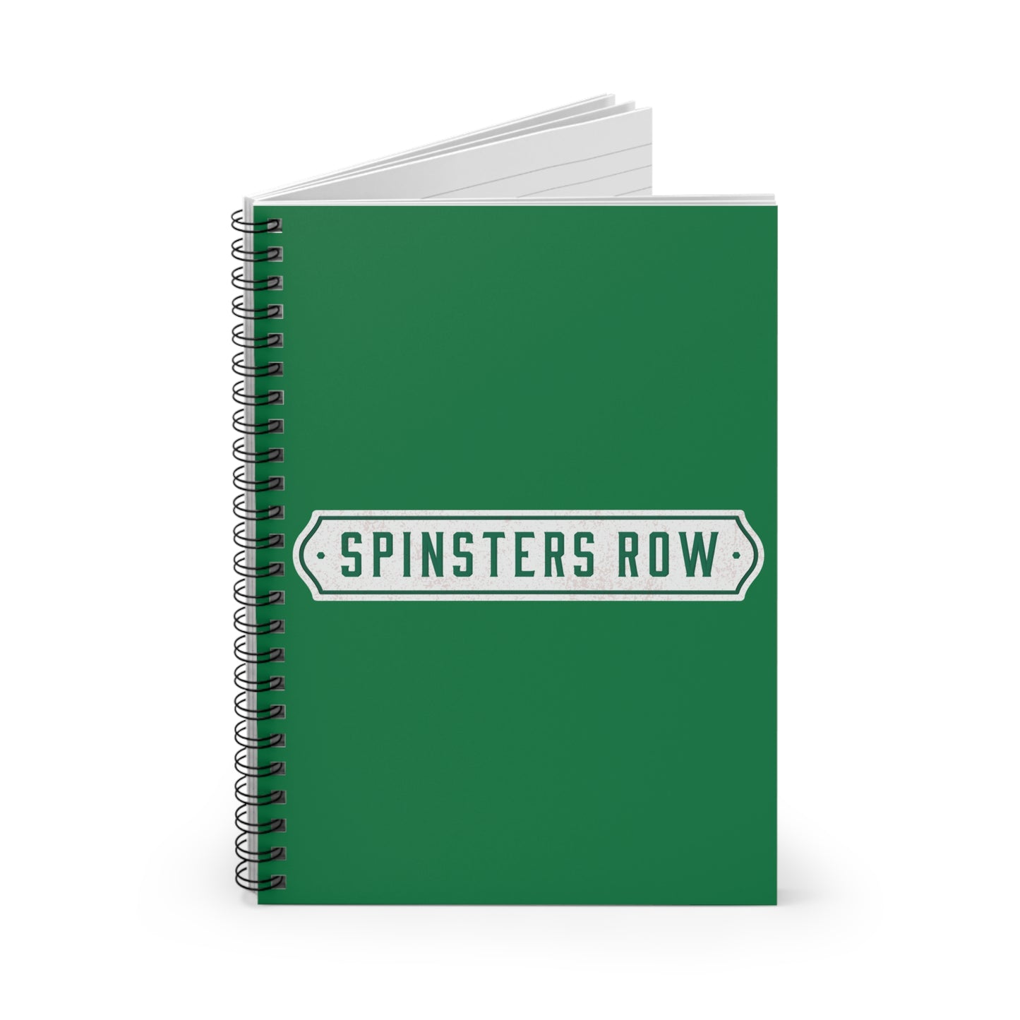 Spinsters Row Spiral Notebook