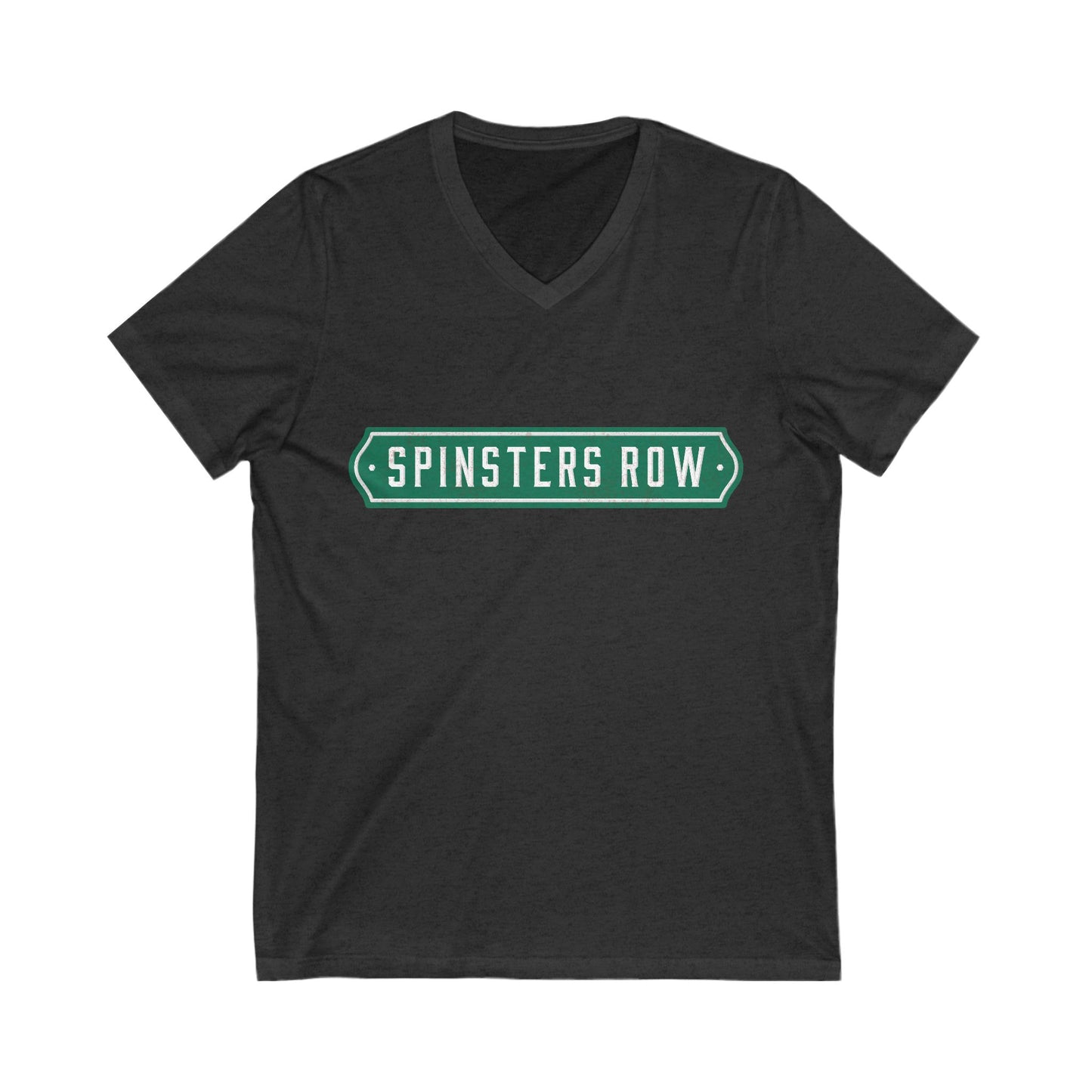 Spinsters Row V-Neck Tee - Unisex