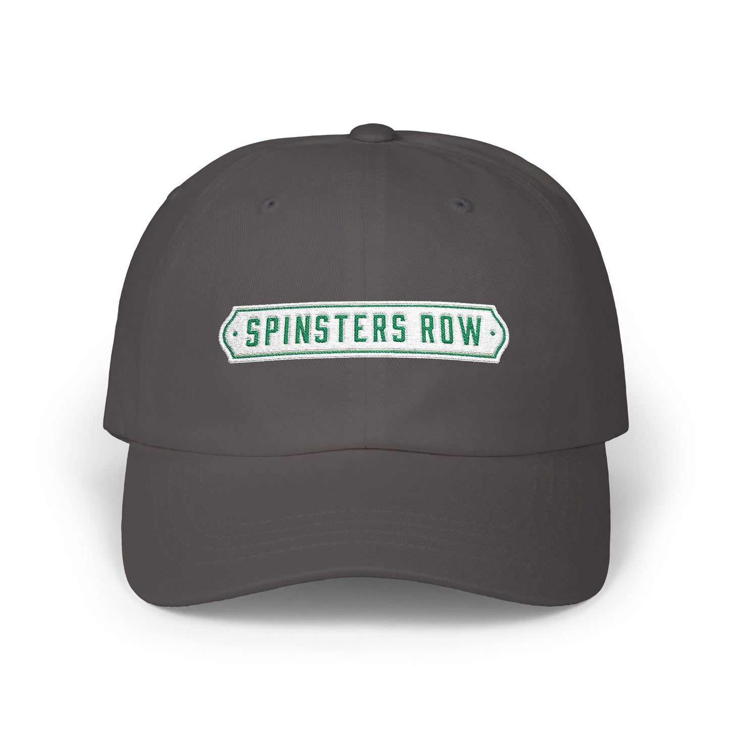 Spinsters Row Charcoal Classic Cap