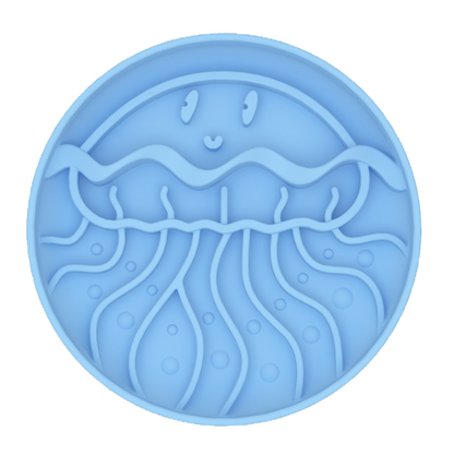 Slow Feeder for Dogs and Cats - Jellyfish-Shaped Silicone