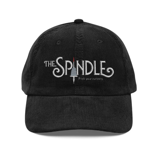 The Spindle Embroidered Corduroy Cap