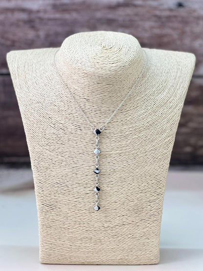 Handmade Sterling Silver White Buffalo Necklace "Signed Nizhoni"