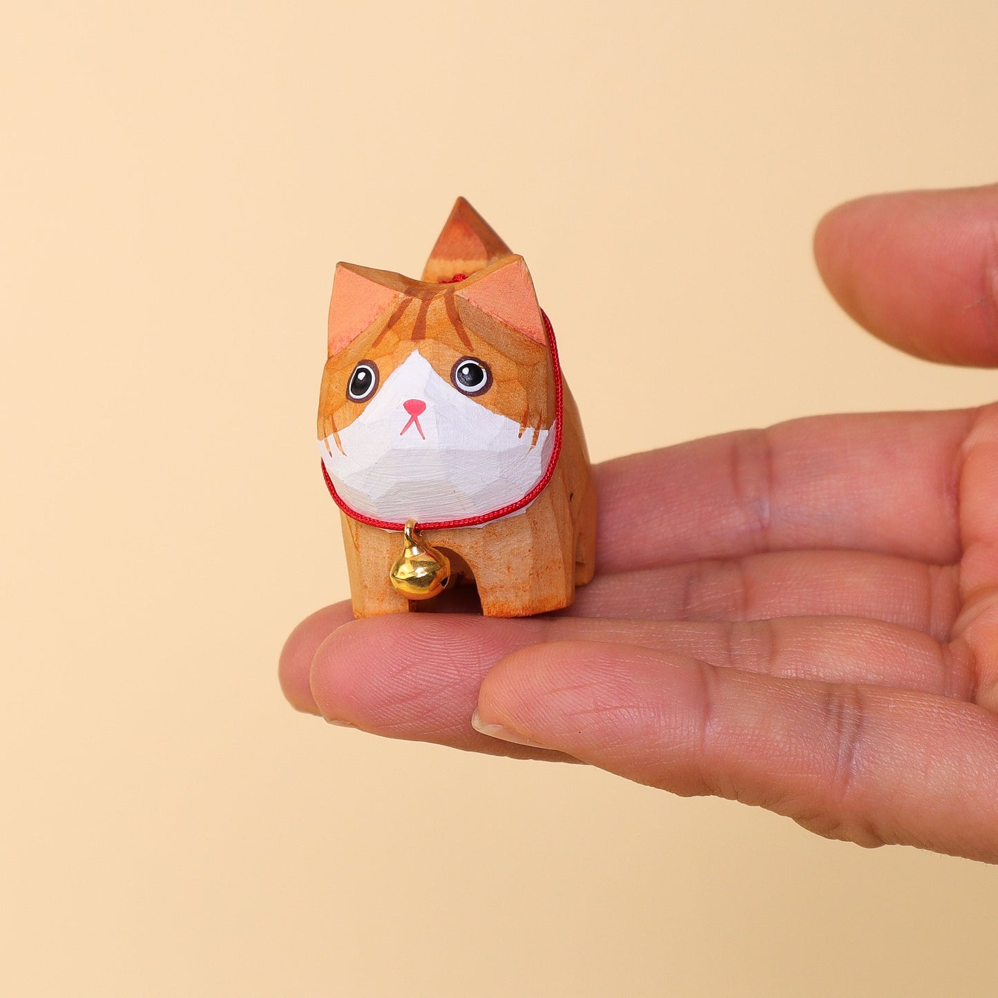 Hand-Carved Cat Painting Kit