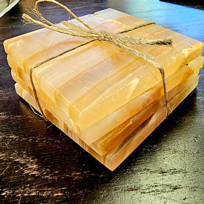 Handcrafted Onyx Coasters