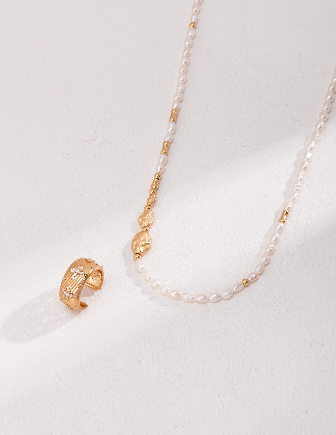 Adjustable Star Gemstones Ring