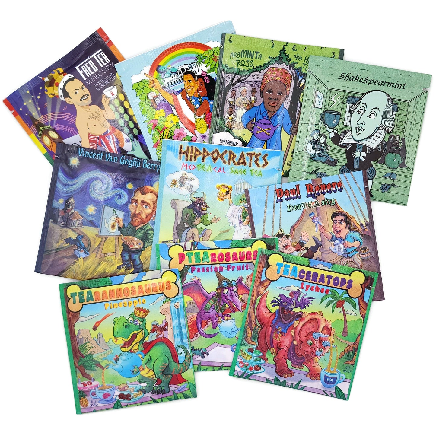 Herbal Fruity/Mint: Caffeine Free Tea Sampler