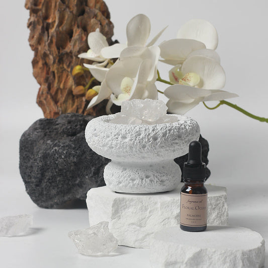 White Moon Diffuser with Botanical Oil