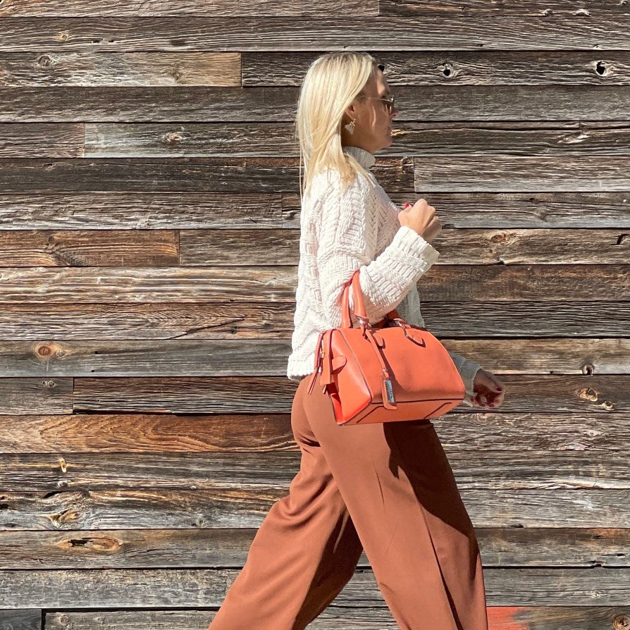 Bella Satchel-style Handbag