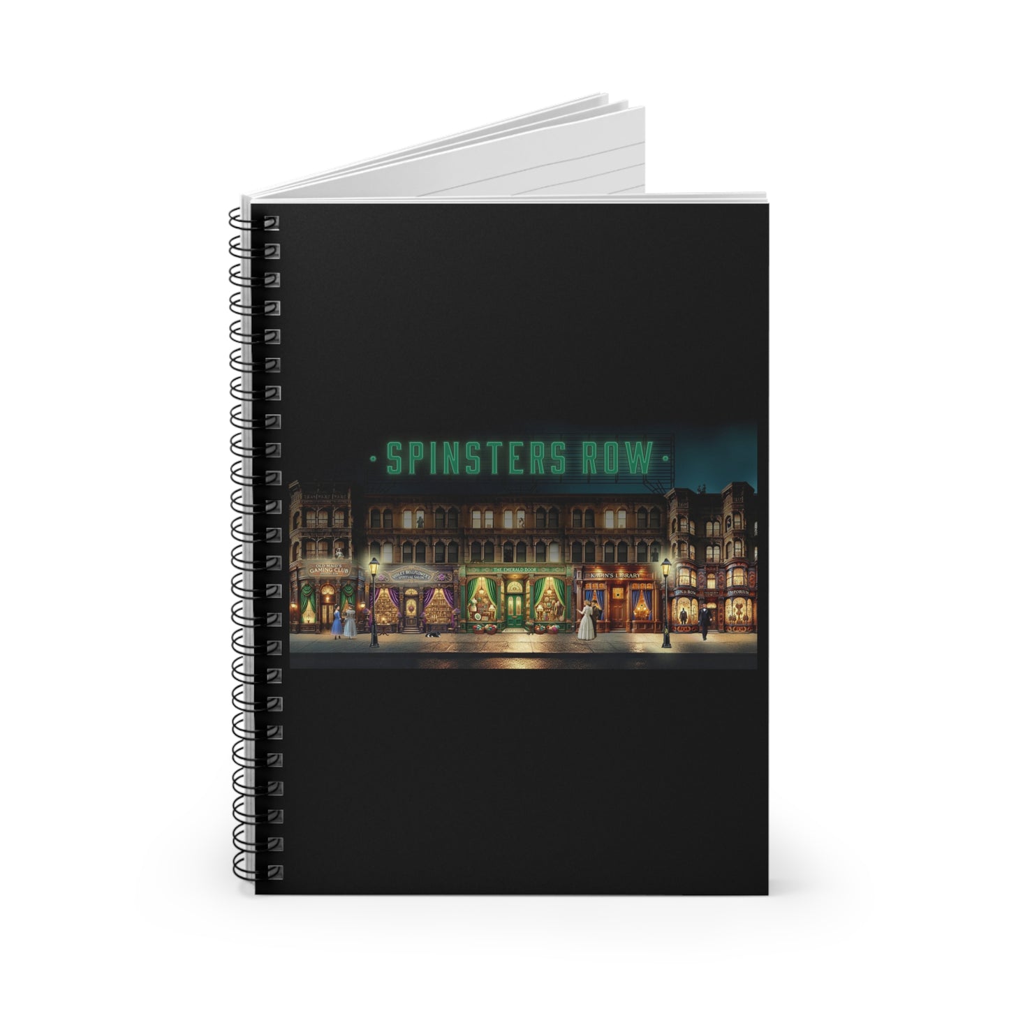 Spinsters Row Spiral Notebook