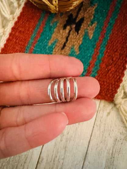 Handcrafted Sterling Silver Ear Cuff
