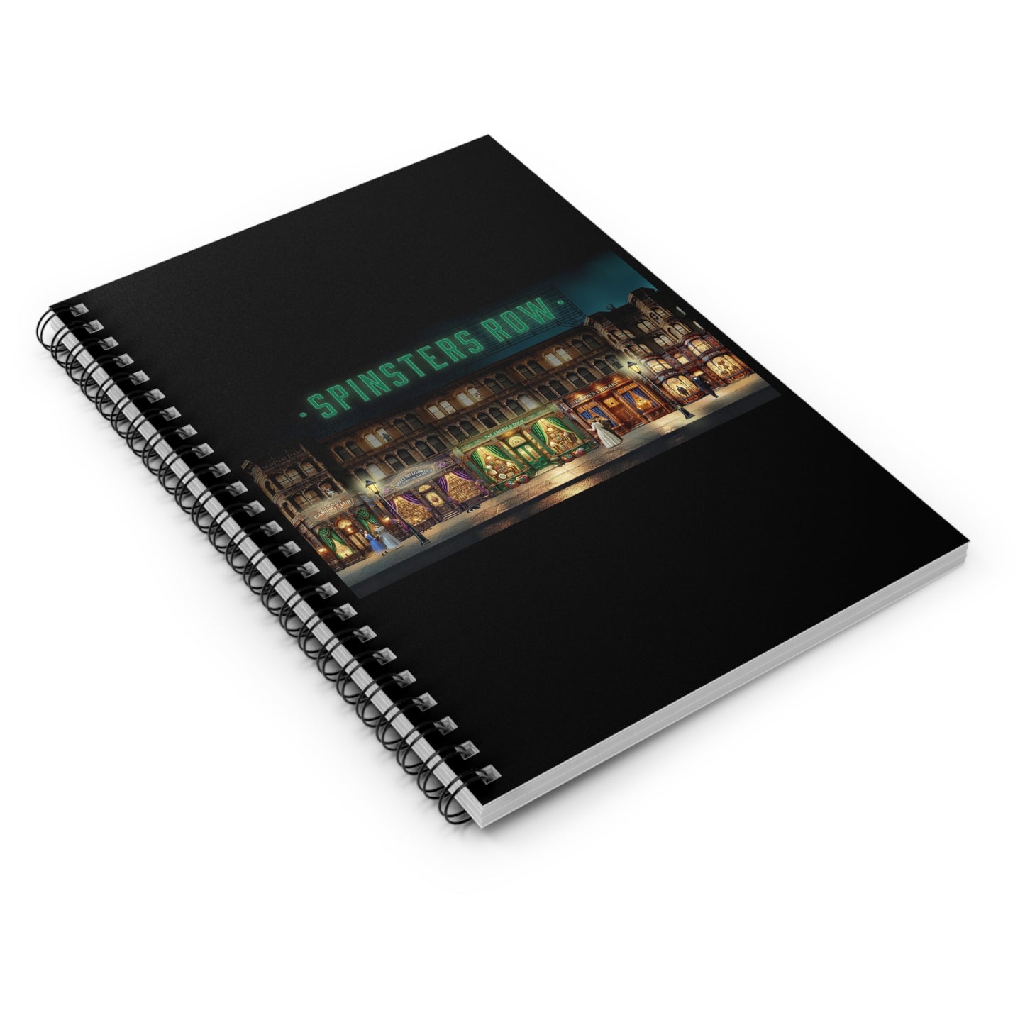 Spinsters Row Spiral Notebook