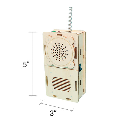 Build & Learn Walkie Talkie STEM Kit (Set of 2) – Hands-On Electronics