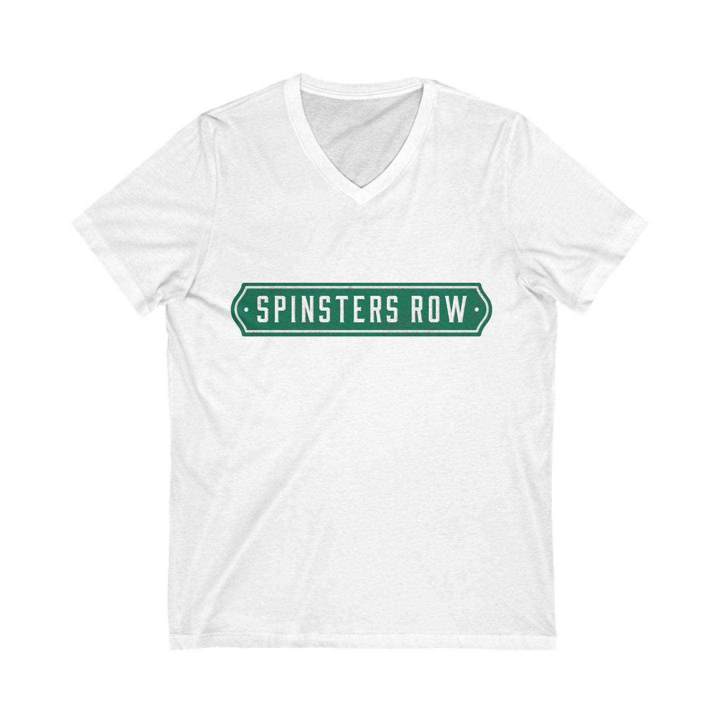 Spinsters Row V-Neck Tee - Unisex