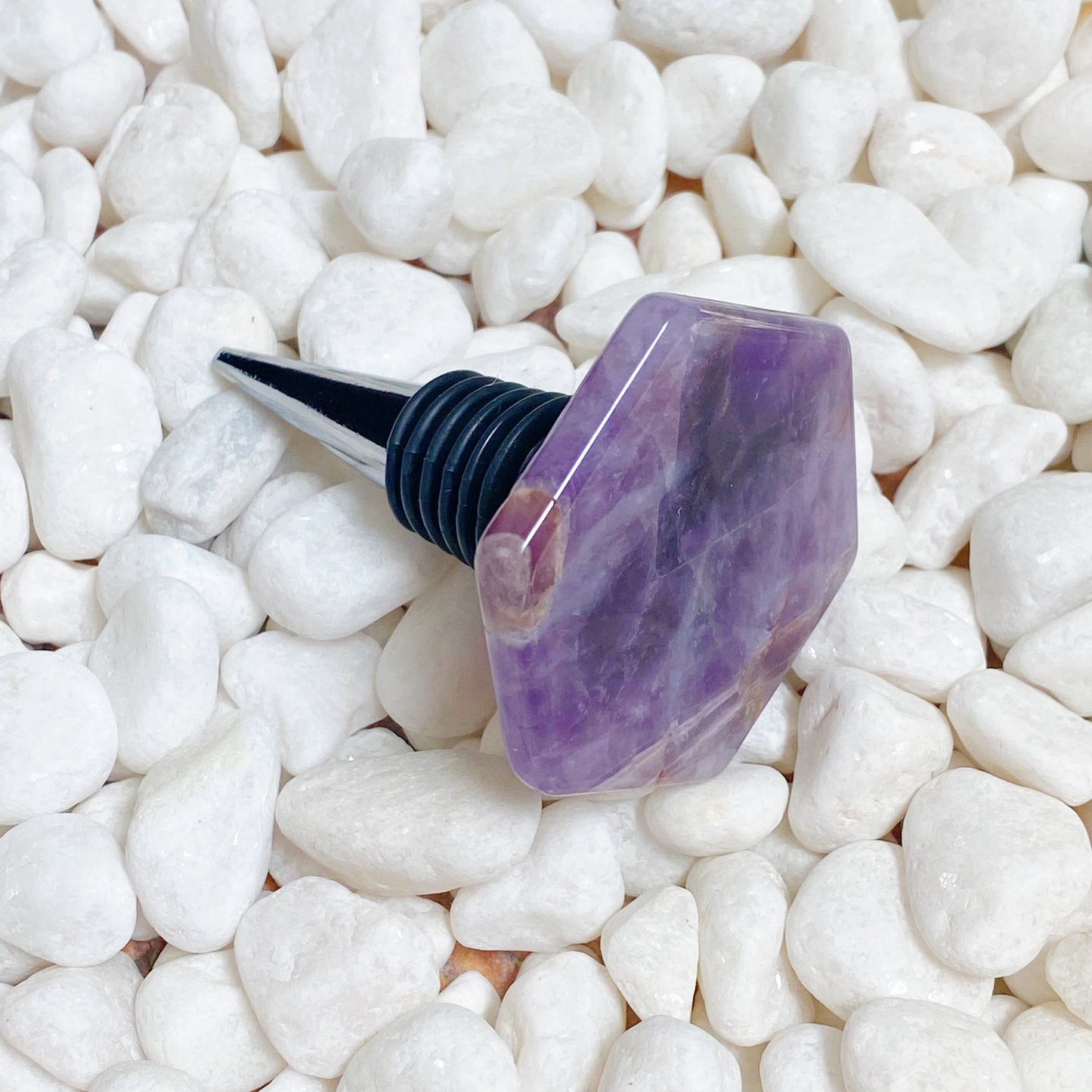 Hexagon Crystal Wine Stoppers