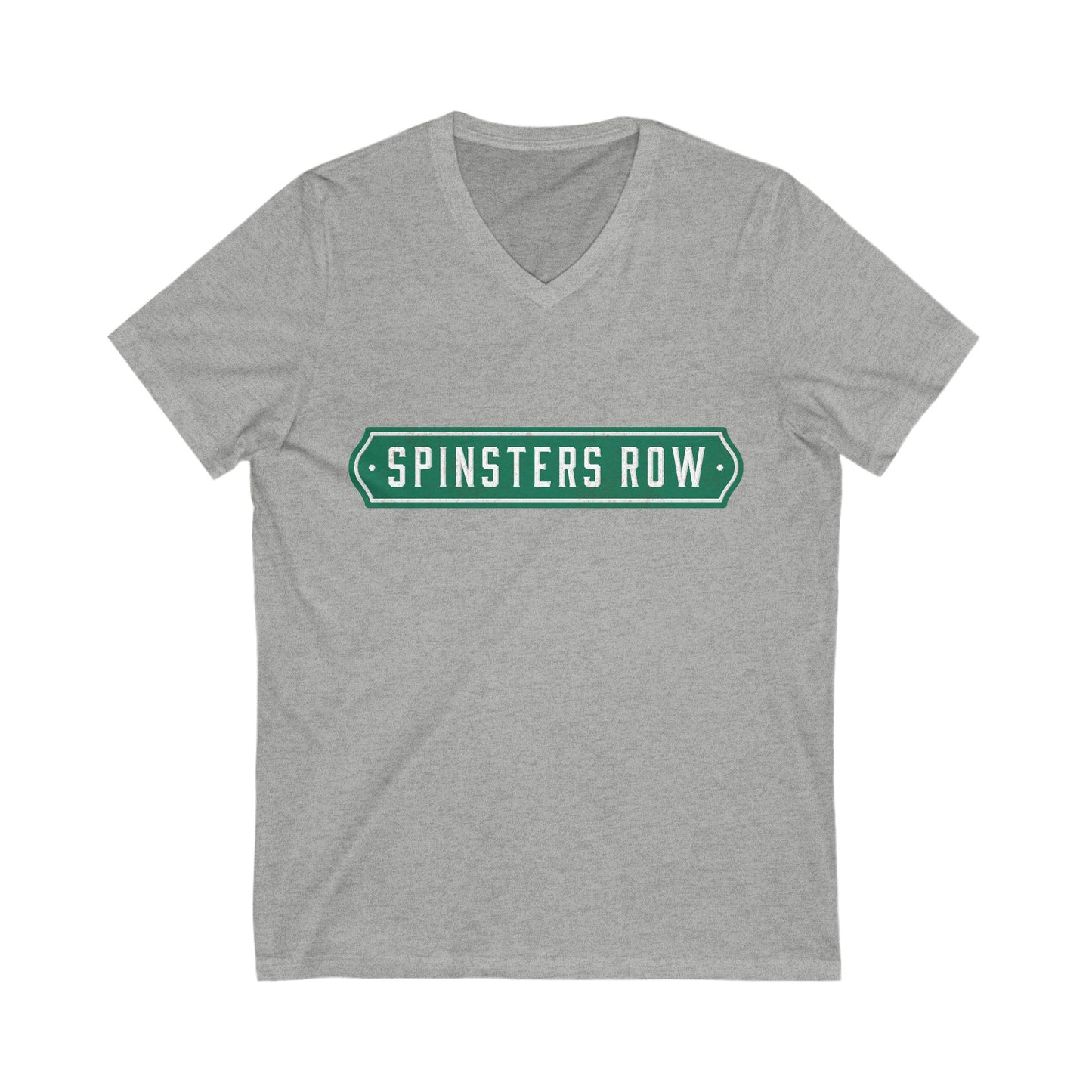 Spinsters Row V-Neck Tee - Unisex