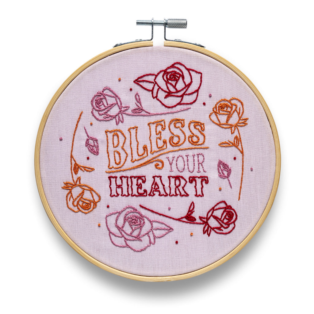 Bless Your Heart - Embroidery Kit