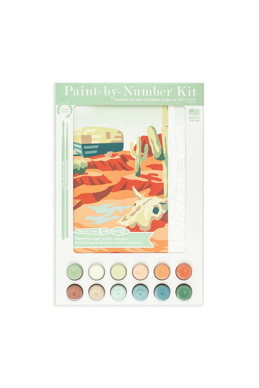 Desertscape  8x10 paint-by-number kit