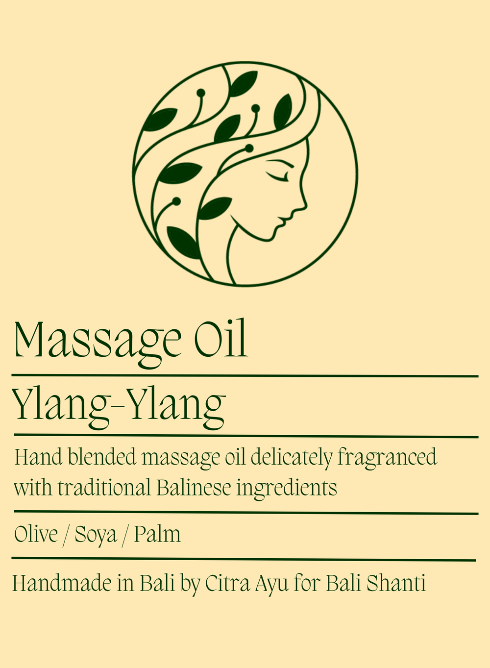 Balinese Massage Oil