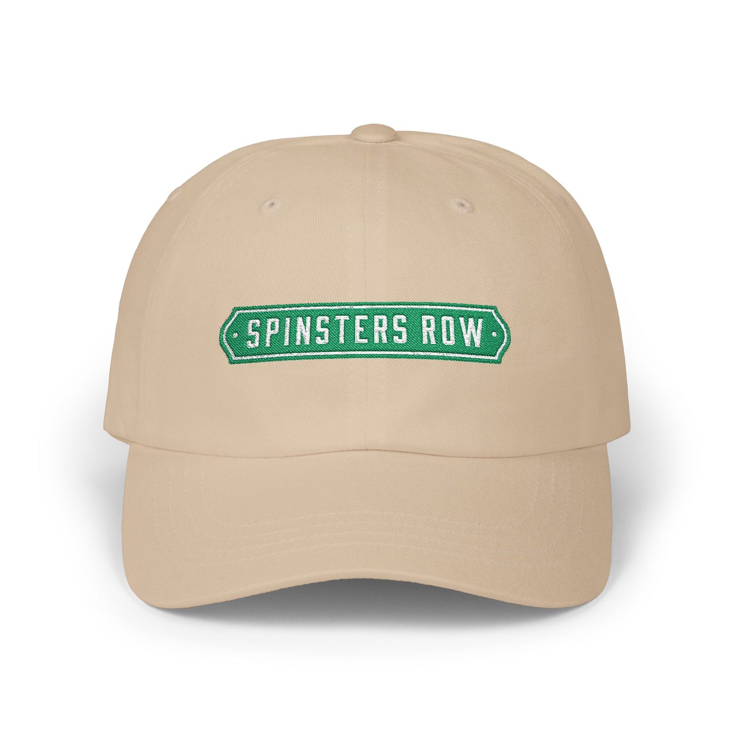 Spinsters Row Khaki Classic Cap