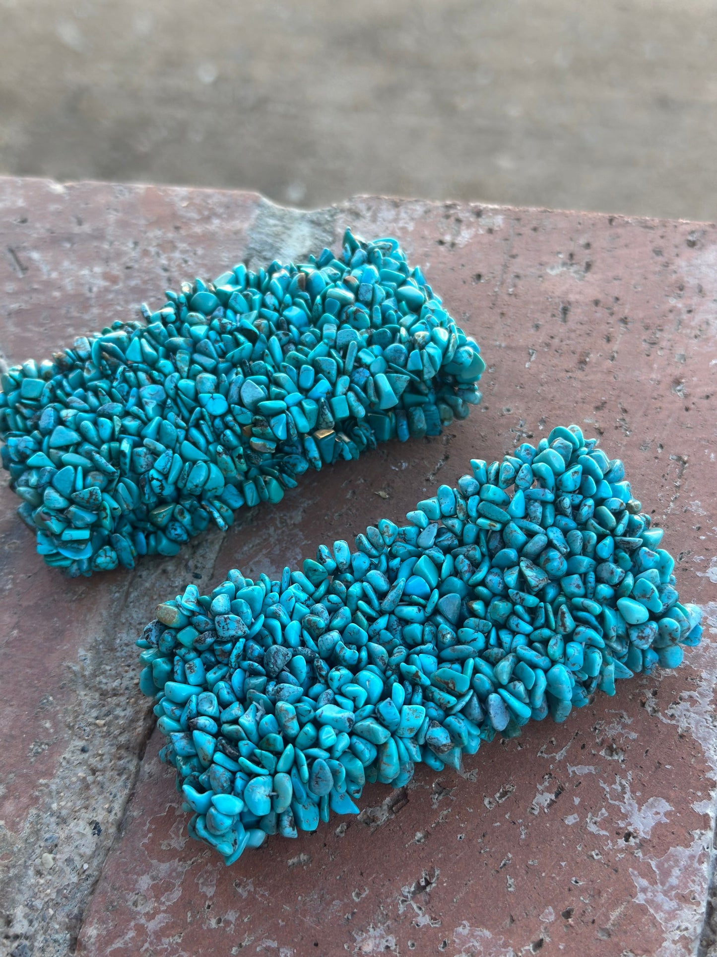 Handmade Chip Turquoise Bracelet