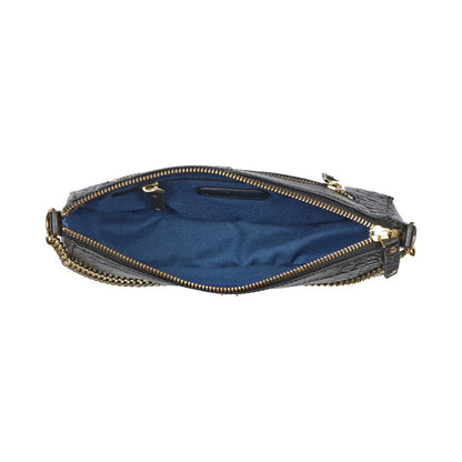 Leather Interchangeable Clutch and Shoulder Bag