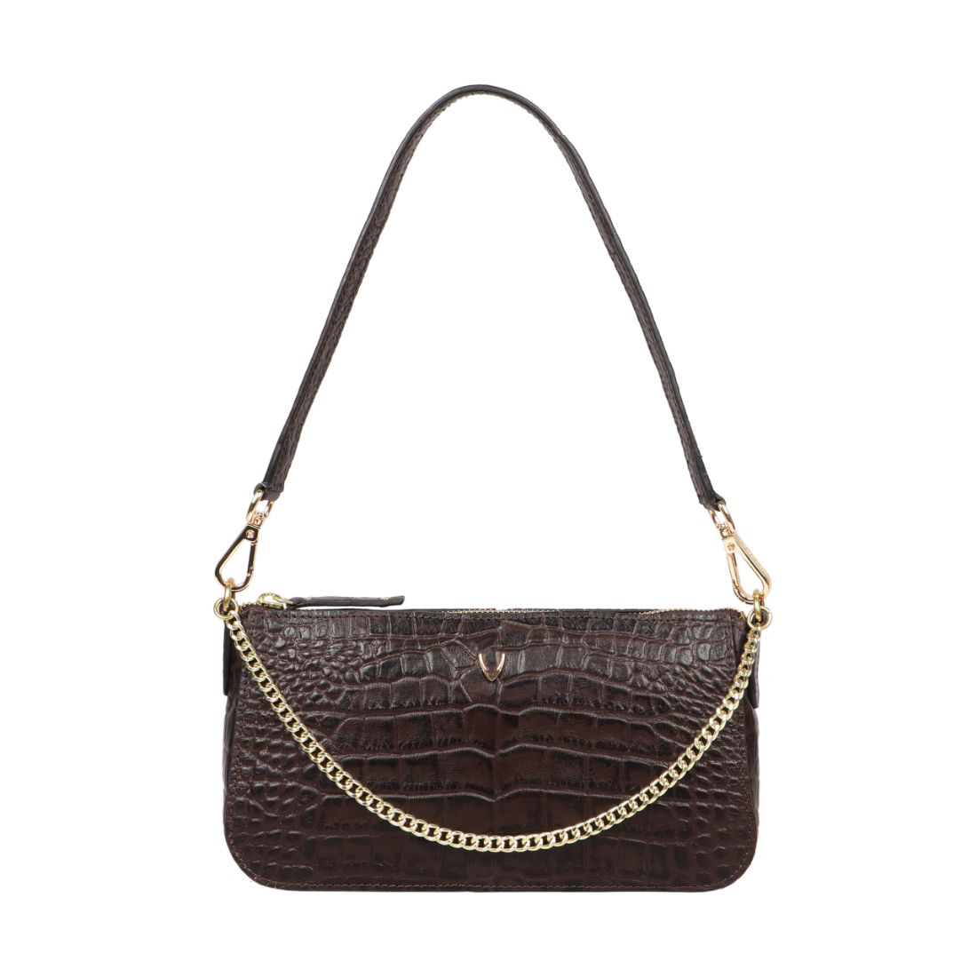 Leather Interchangeable Clutch and Shoulder Bag