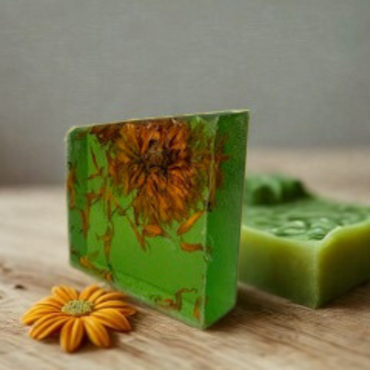 Aloe and Calendula Herbal Soap