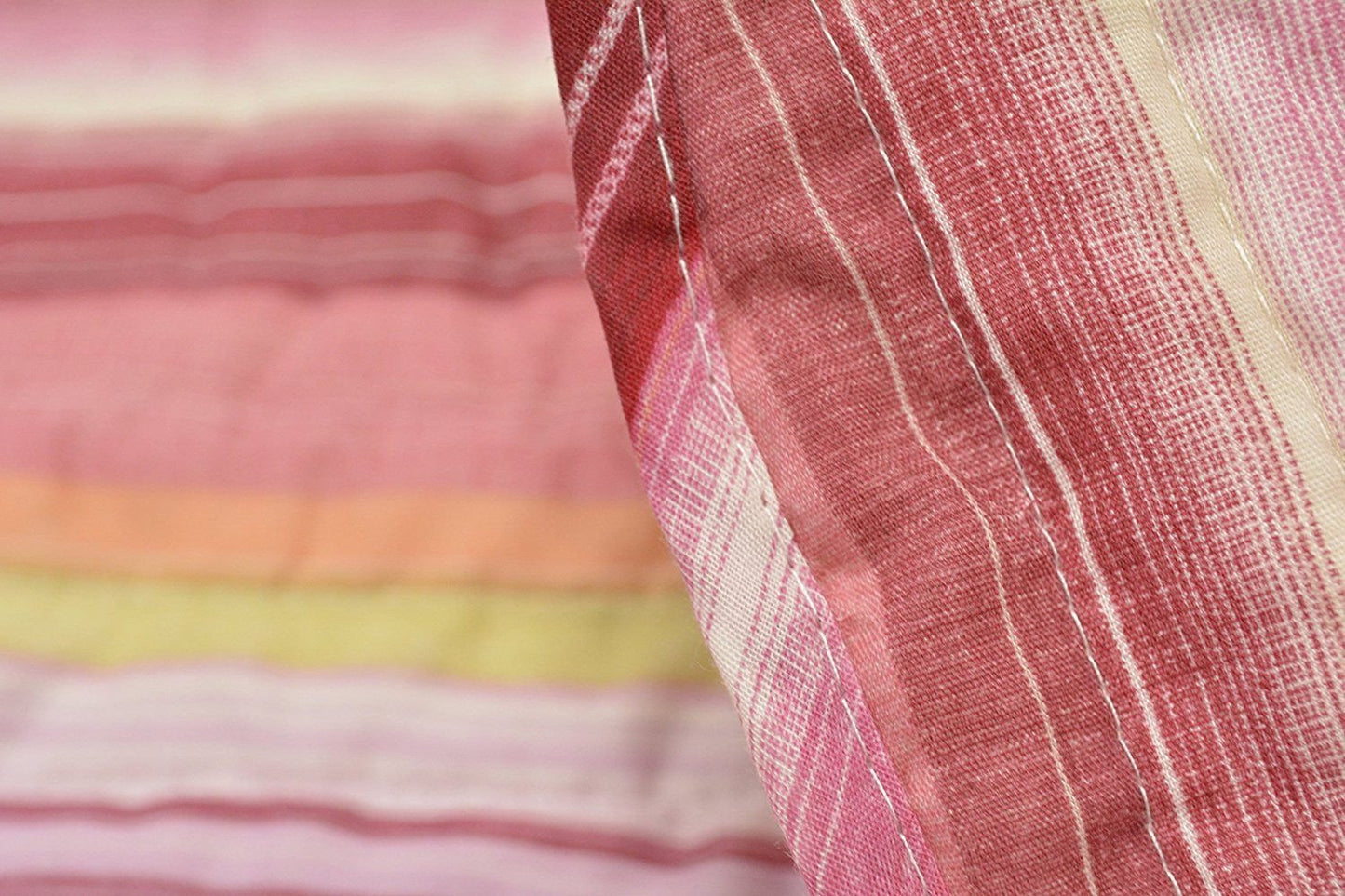 Reversible Stripe Quilt Set – Bold, Cozy & Colorful Bedding