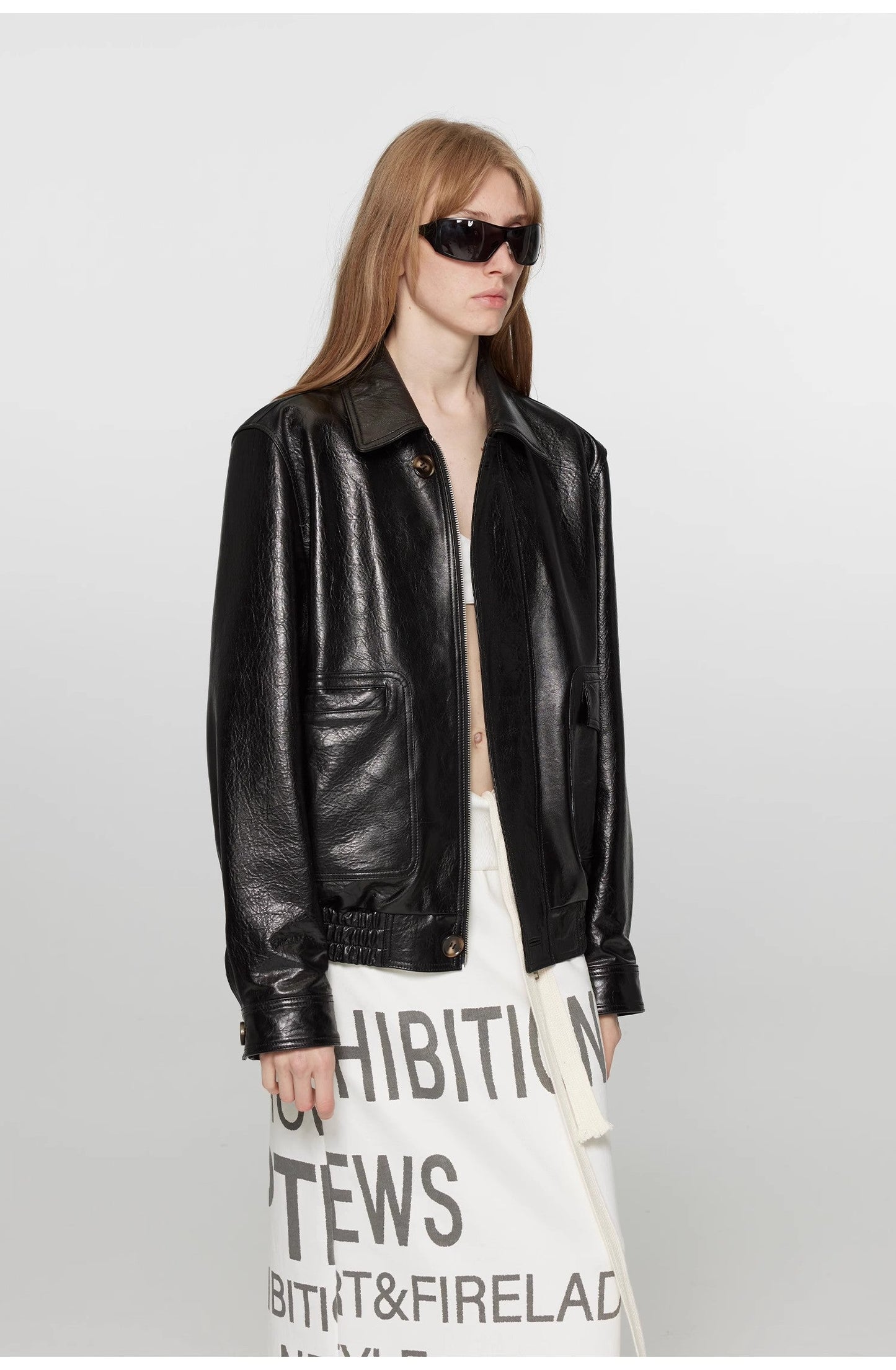 Aviatrix Sheep Leather Jacket