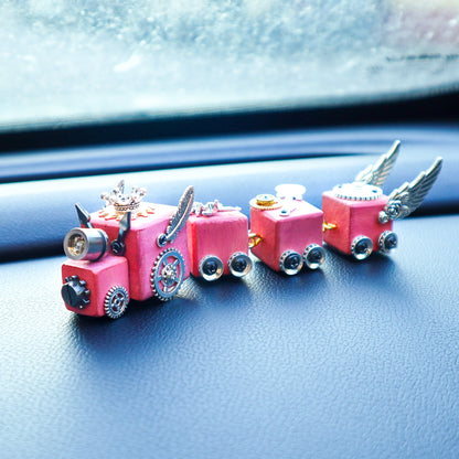 Timber Train Kit – DIY Build a Wooden Train with LED Light